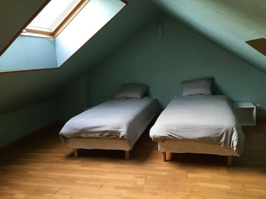 Grand Triplex Vue Mer Centre Du Village Ault Bagian luar foto